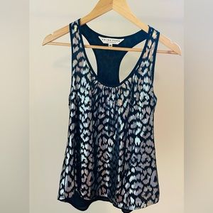 Trina Turk Silk Razorback Tank